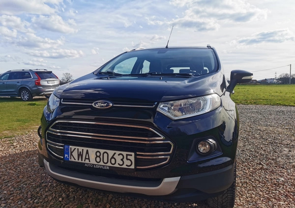 Ford EcoSport cena 36900 przebieg: 115182, rok produkcji 2015 z Dobra małe 436
